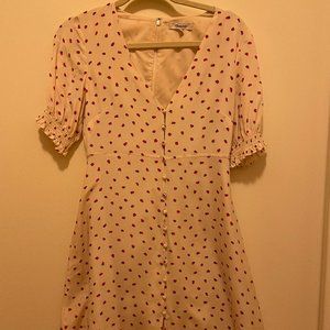 Madewell - Silk Strawberry Dress